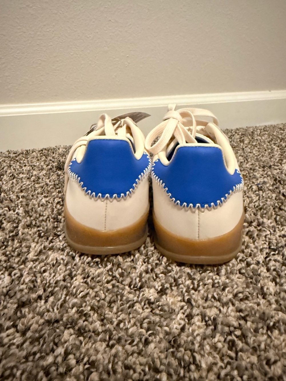 Adidas Gazelle Indoor - M8/W9 - off white clearsky blue - Picture 3 of 7